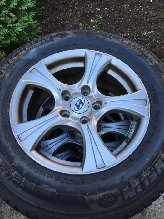 гуми Michlin с алуминиеви джанти 215/70 R16 Hyundai Santa Fe / Tucson