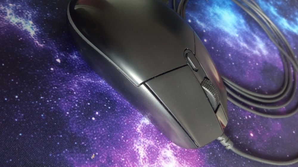 Mouse gaming Logitech G203, iluminare RGB LightSync, Negru