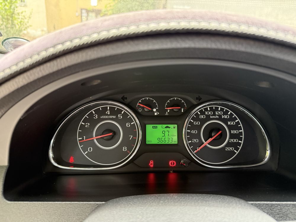 Chevrolet Gentra, 1 позиция Газ-бензин