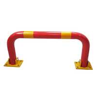 Blocator parcare manual tip barieră AVR-A010, rosu-galben | 2323.ro