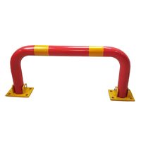 Blocator parcare manual tip barieră AVR-A010, rosu-galben | 2323.ro