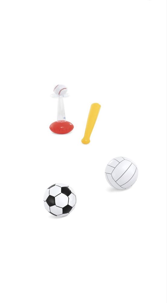 Кът за игра Intex - Action sports, Надуваем, 325 х 267 х 102 см.