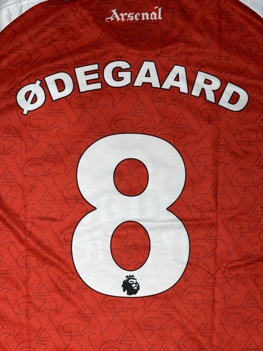 Tricou fotbal Arsenal - Odegaard (2025-2026 home kit)