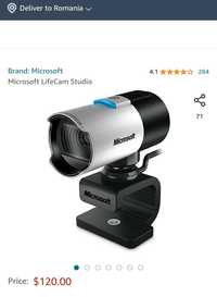 Camera Web FullHD 1080p MICROSOFT LifeCam Studio. Auto Focus