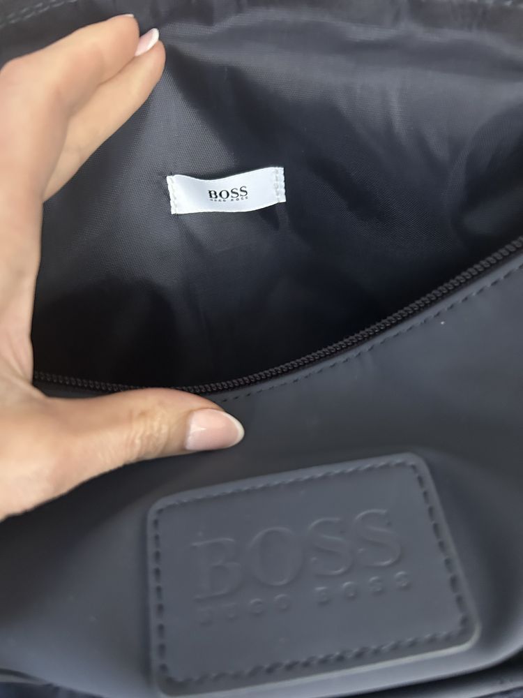 Чанта Boss с лого за новородено