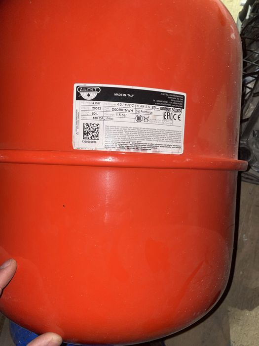 Vas expansiune ZILMET 50 l