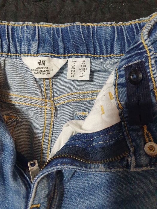 Джинсы на мальчика 6-7 лет