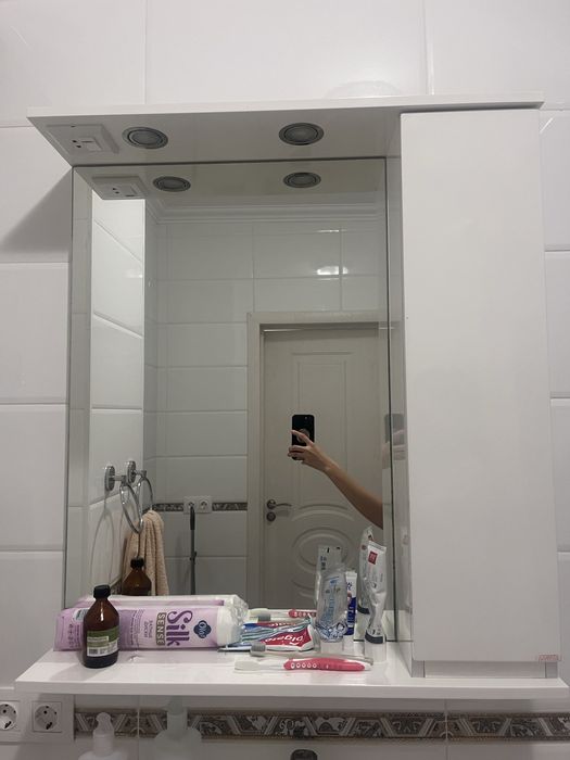 Зеркало шкаф в ванную