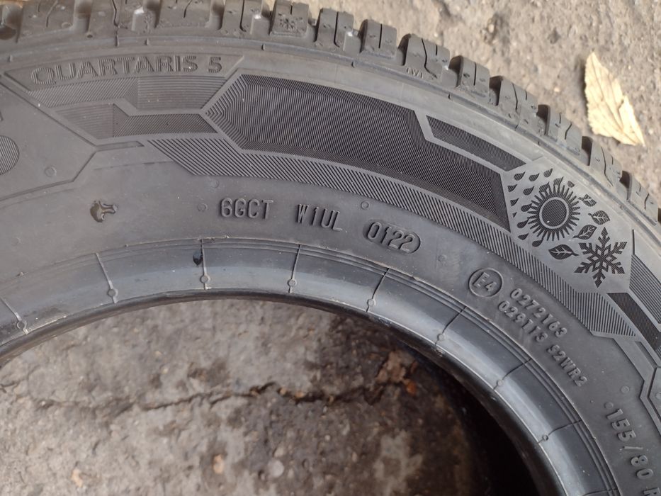 Нови 2бр.,155/80/13 Barum Quartaris5 dot3522