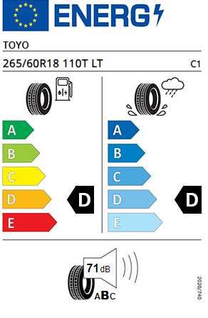 гуми toyo open country a/t plus 265/60 r18 110t