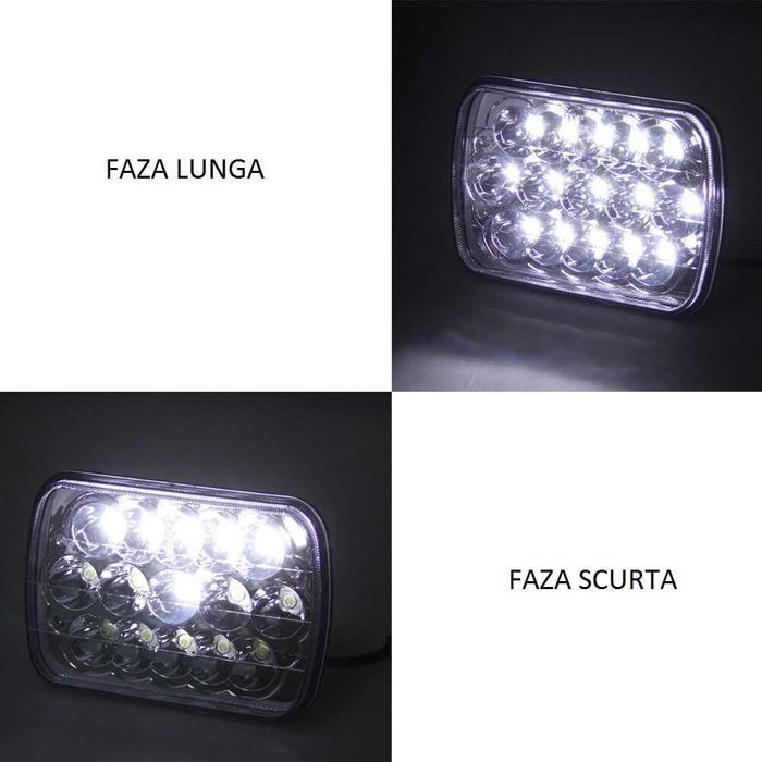 Set Faruri Wrangler YJ / Cherokee XJ 5×7 90W Patrol Landcruiser