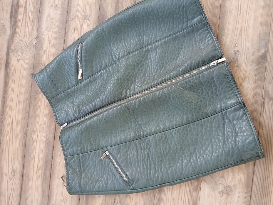 Кожаная Юбка Violetta by Mango