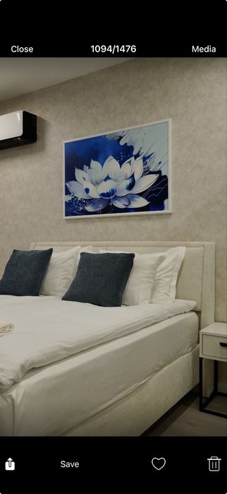 Картини син лотос 100/70