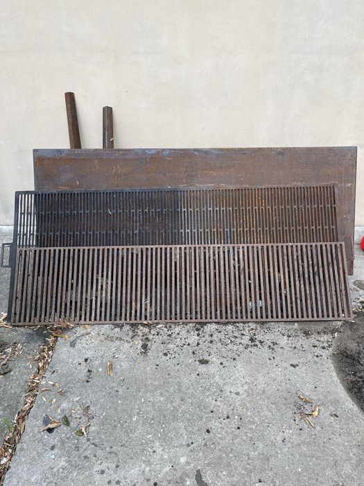 Gratar Fier Industrial Profesional 2m