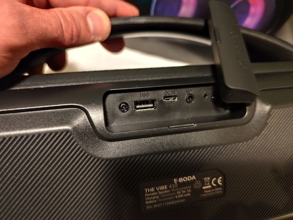 Boxa portabila bluetooth Vibe 410 40W Noua