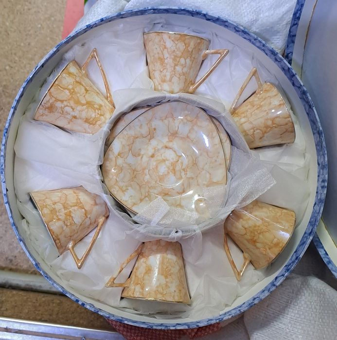 Кофейный сервиз набор посуды