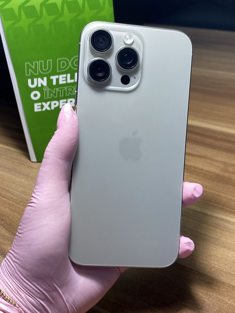 iPhone 16 Pro Max/256 GB/Garanție 24 luni|Sănătate baterie 100%/Ca nou