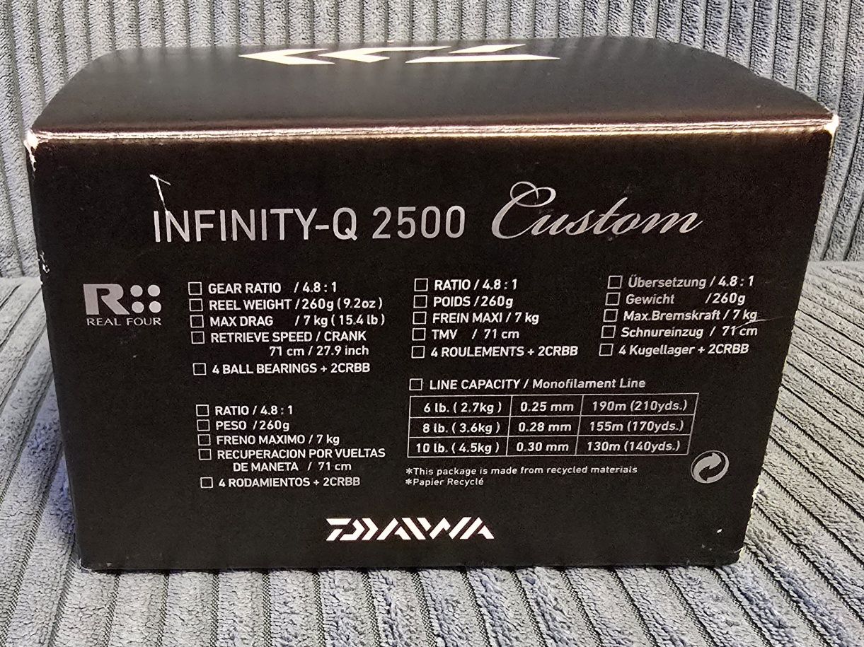 Daiwa infinity Q 2500 Made IN Japan