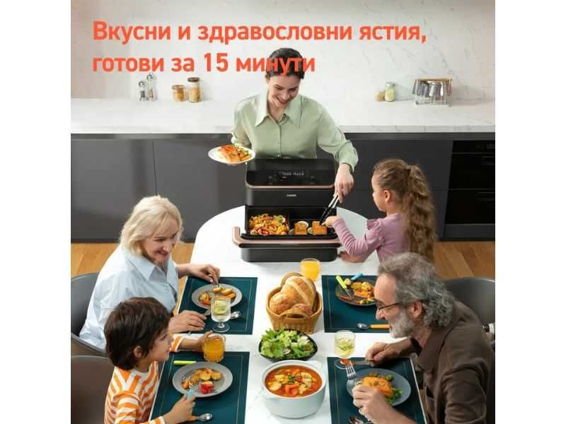 Еър Фрайър с Голям Капацитет от 10 литра COSORI Dual Blaze TwinFry XXL