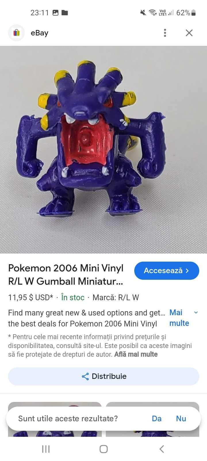 Set mini figurine Pokemon vintage