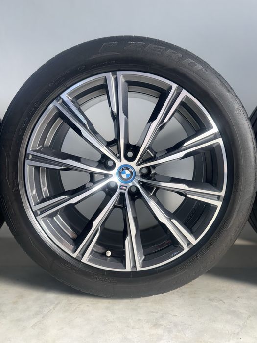 Jante Bmw X5 X6 R20 G05 G06 Originale 740M pirelli de vara 70%