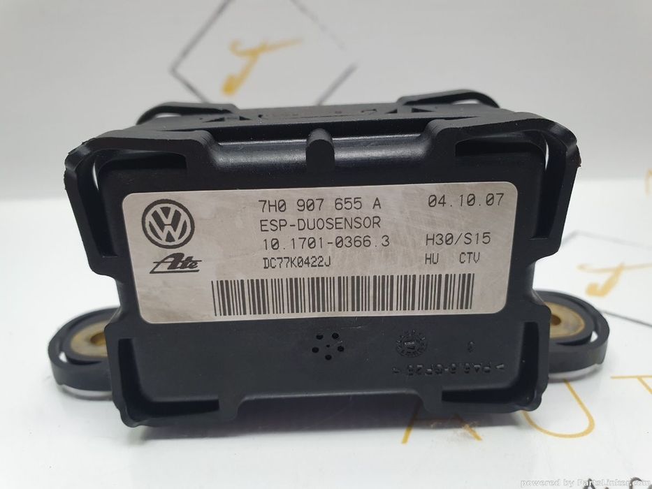 Modul ESP VOLKSWAGEN TOUAREG (7LA, 7L6, 7L7) [ 2002 - 2013 ] R5 TDI (BAC, BPE) 128KW|174HP ATE 10.1701-0366.3 OEM 7H0907655A / 7H0 907 655 A