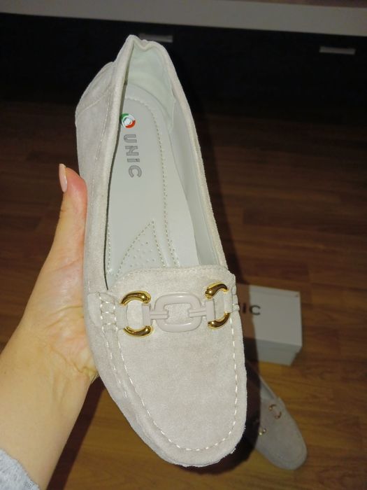 Balerini piele întoarsă mărimea 41