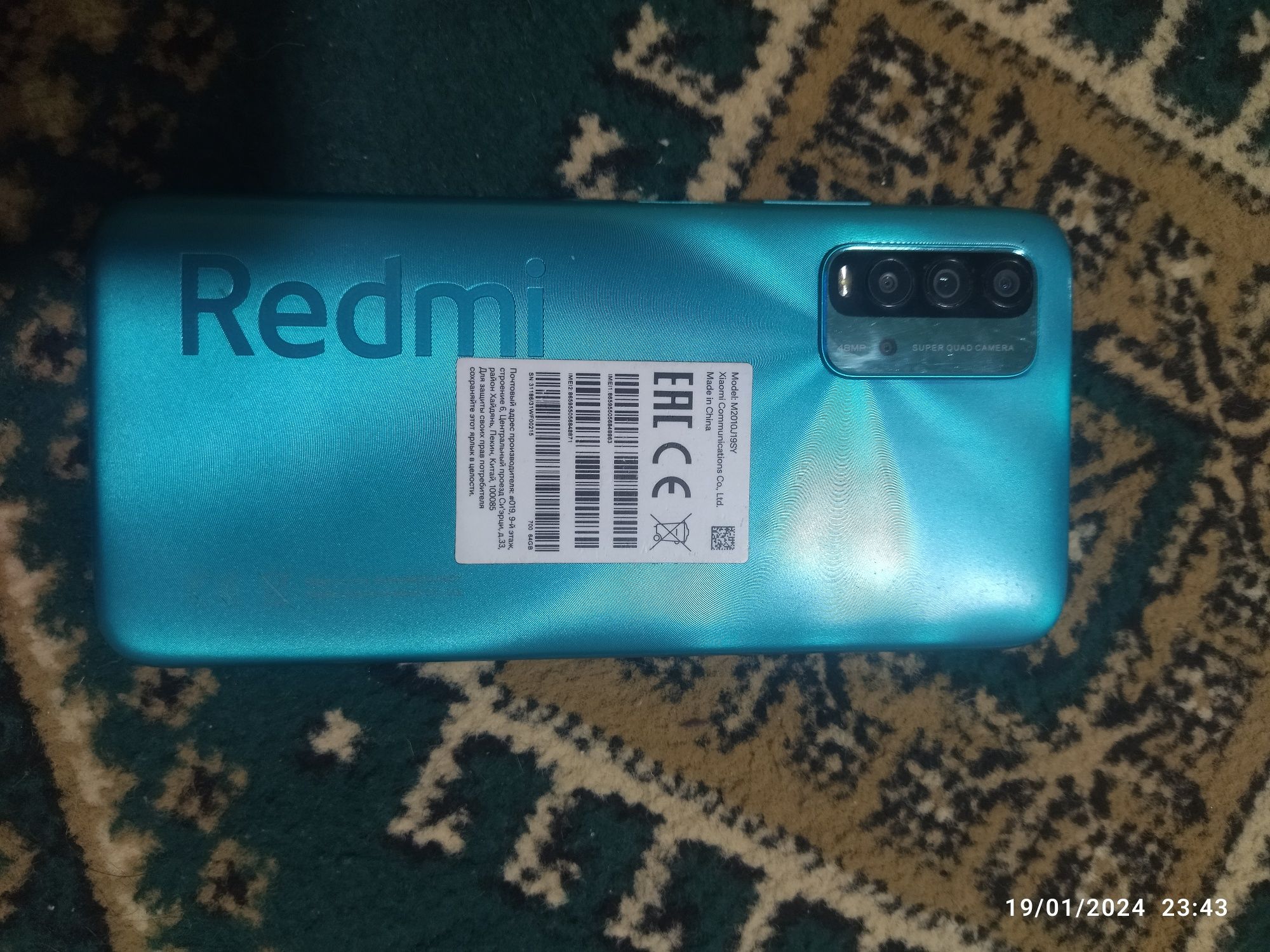 Xiomi Redmi Not 9T