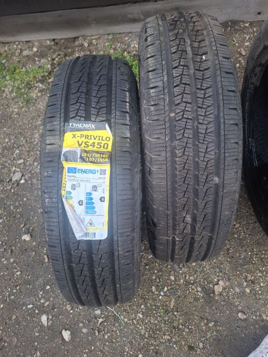 Vand 2 anvelope 195 75 16 C iarna noi dot 2024