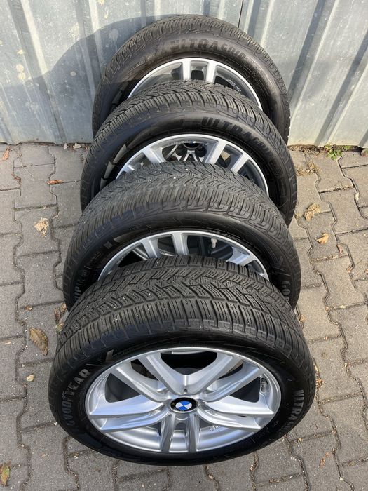 Jante aliaj 5x120mm, anvelope iarna 225/50 R17, BMW X1 E90 E91 F30 F31