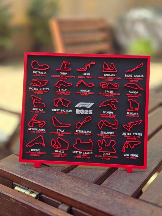 Calendar F1 cu Circuitele din 2025