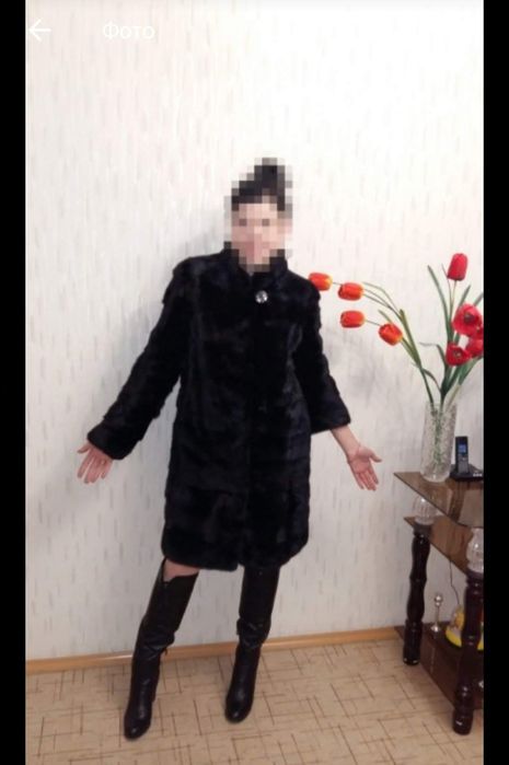 Шуба норковая женская