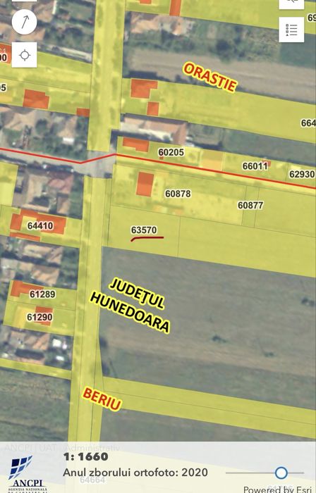 Teren str. Castaului de vanzare.