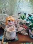 Flori crosetate si diverse figurine