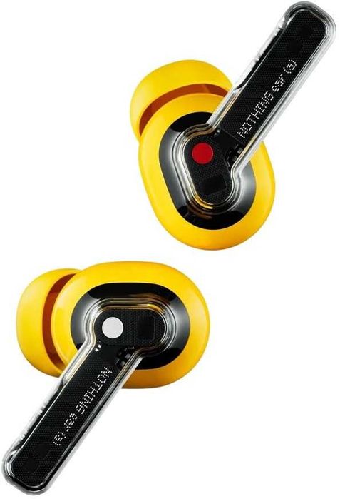 Nothing Ear (a) - Безжични слушалки с ANC и Hi-Res Audio (Жълти)