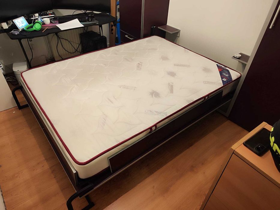 Pat rabatabil cu oglinzi - Aproape NOU!