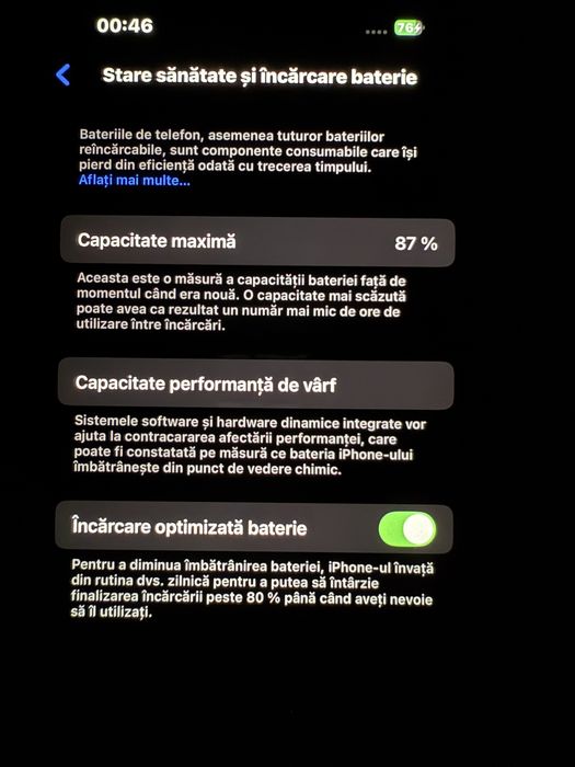 Vand iPhone 14 pro Gold - stare impecabila