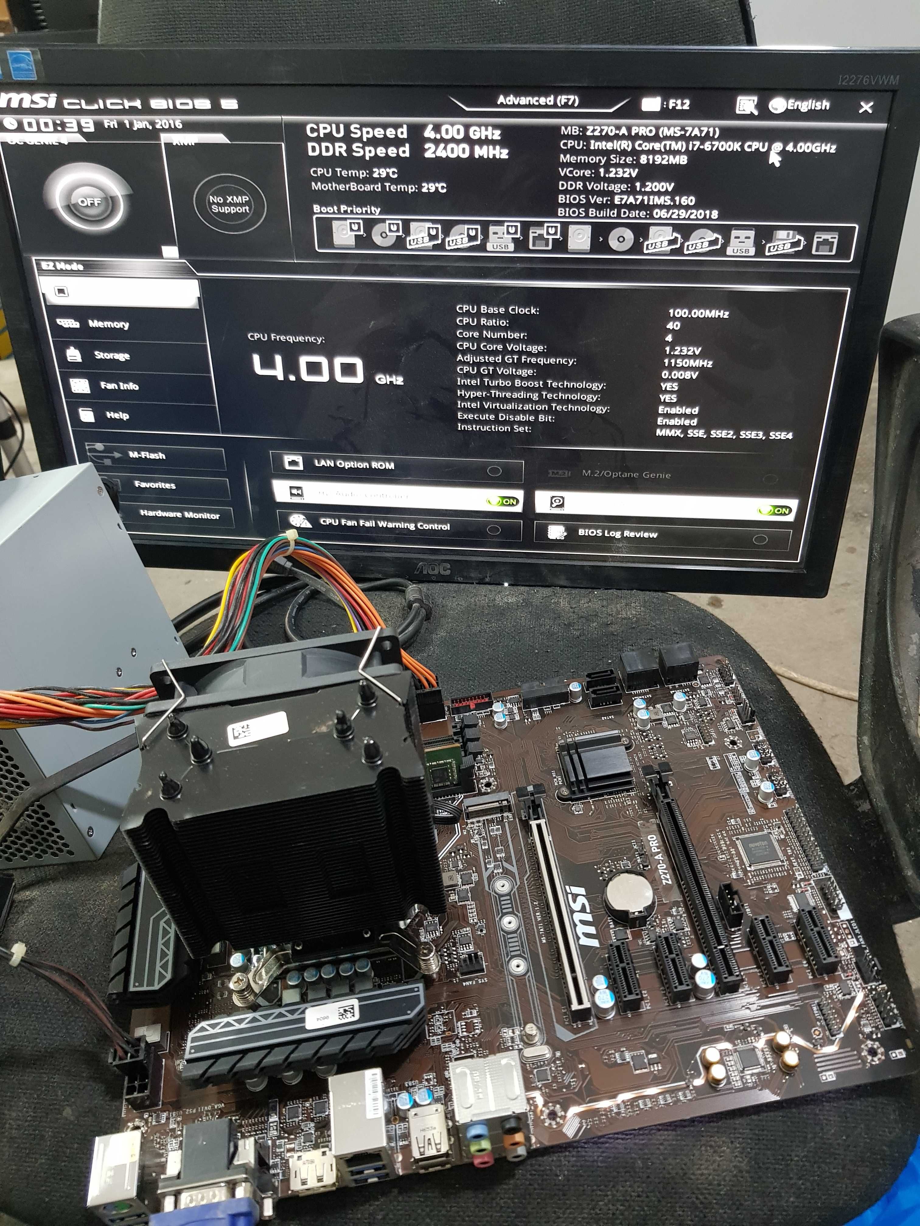 Procesor PC i7-4770 i7-3770 i5-6600 i7-2600 i5-4690 i5-9400T i5-8500