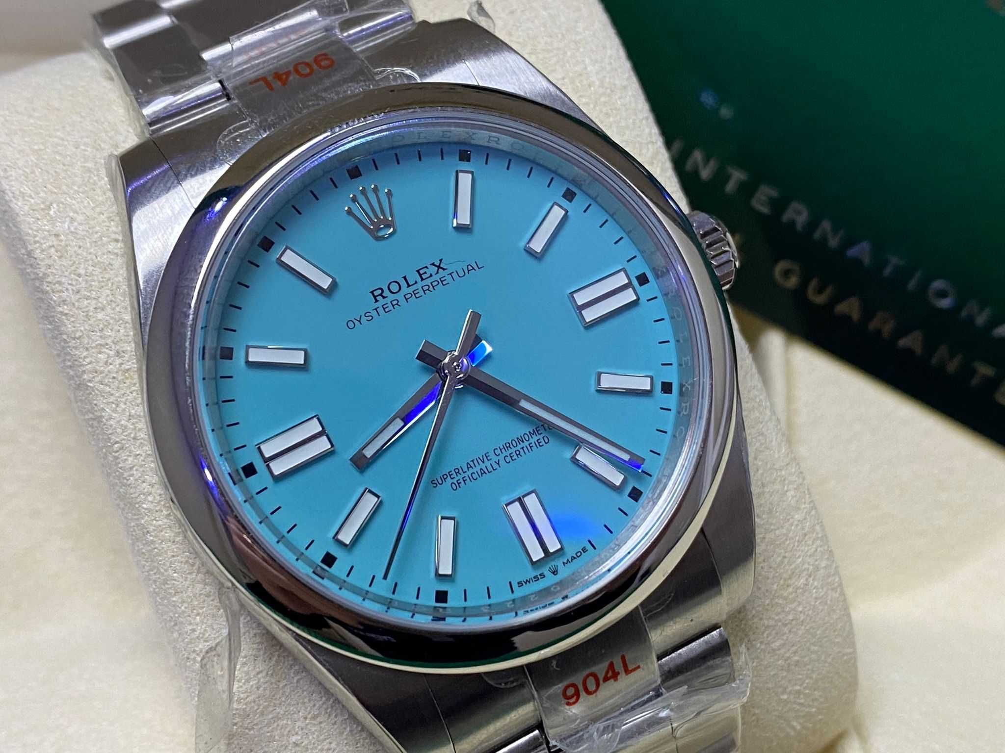 Rolex Oyster Perpetual 41mm Tiffany Dial