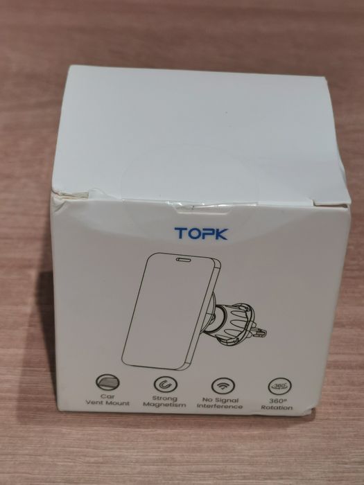 Suport auto magnetic TOPK MagSafe, prindere ventilație