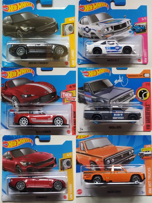 Hot Wheels колички