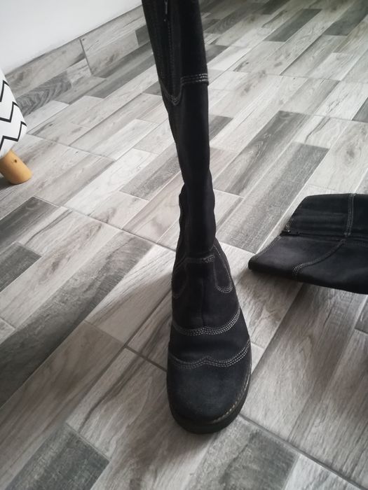 Cizme lungi piele naturala 36