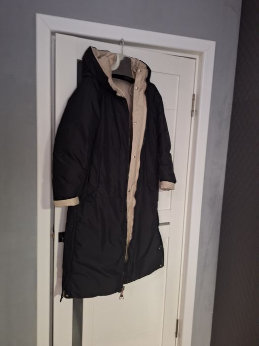 Пуховик двусторонний.ЗИМА