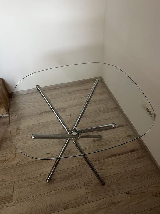 Masa de sticla 90x90x73