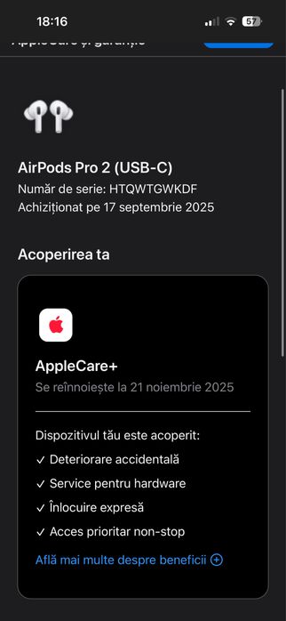 Vand AirPods Pro 2-noi,nefolosite,cu garanție!!!