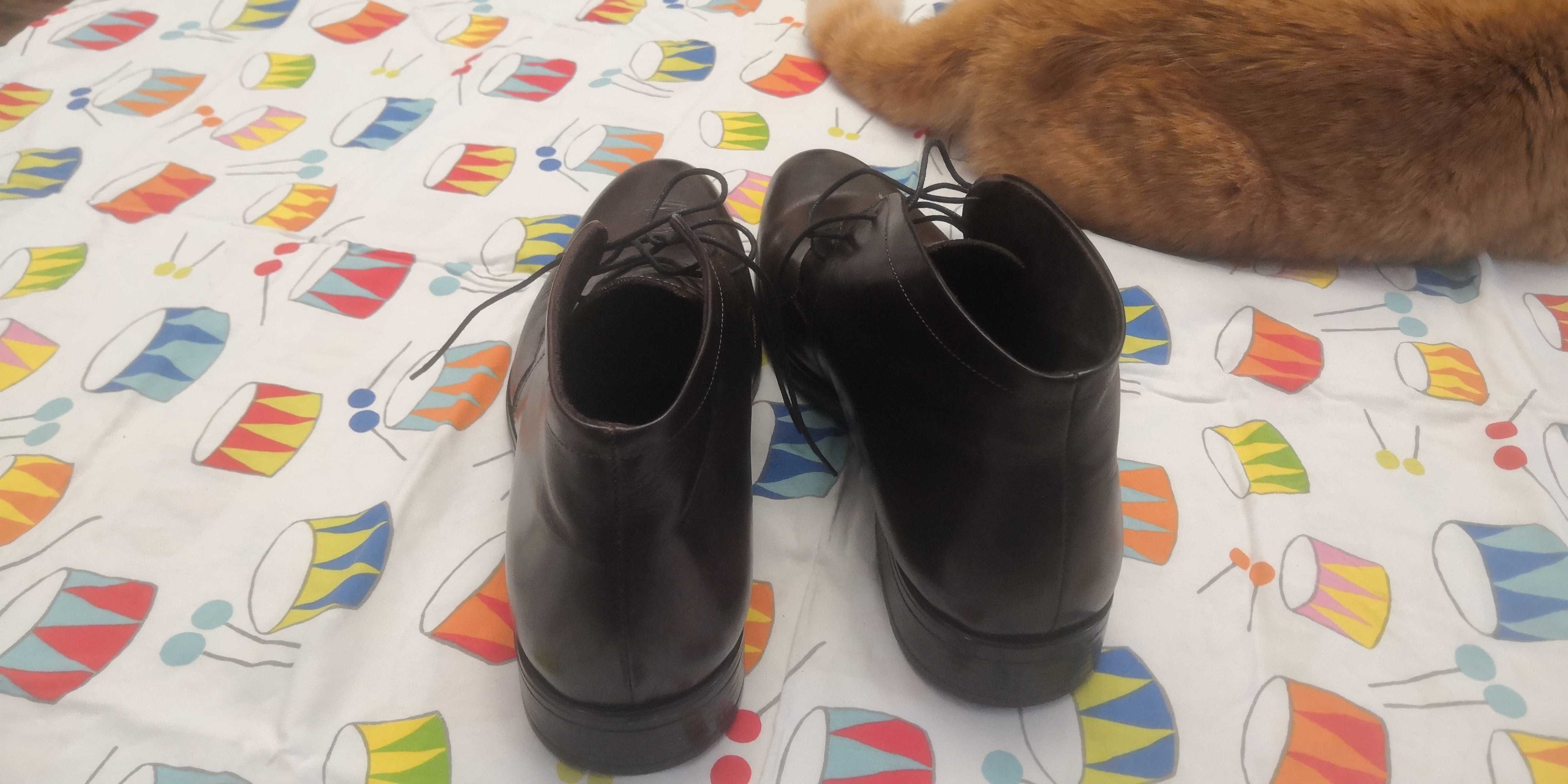 Pantofi inalti piele fina 44