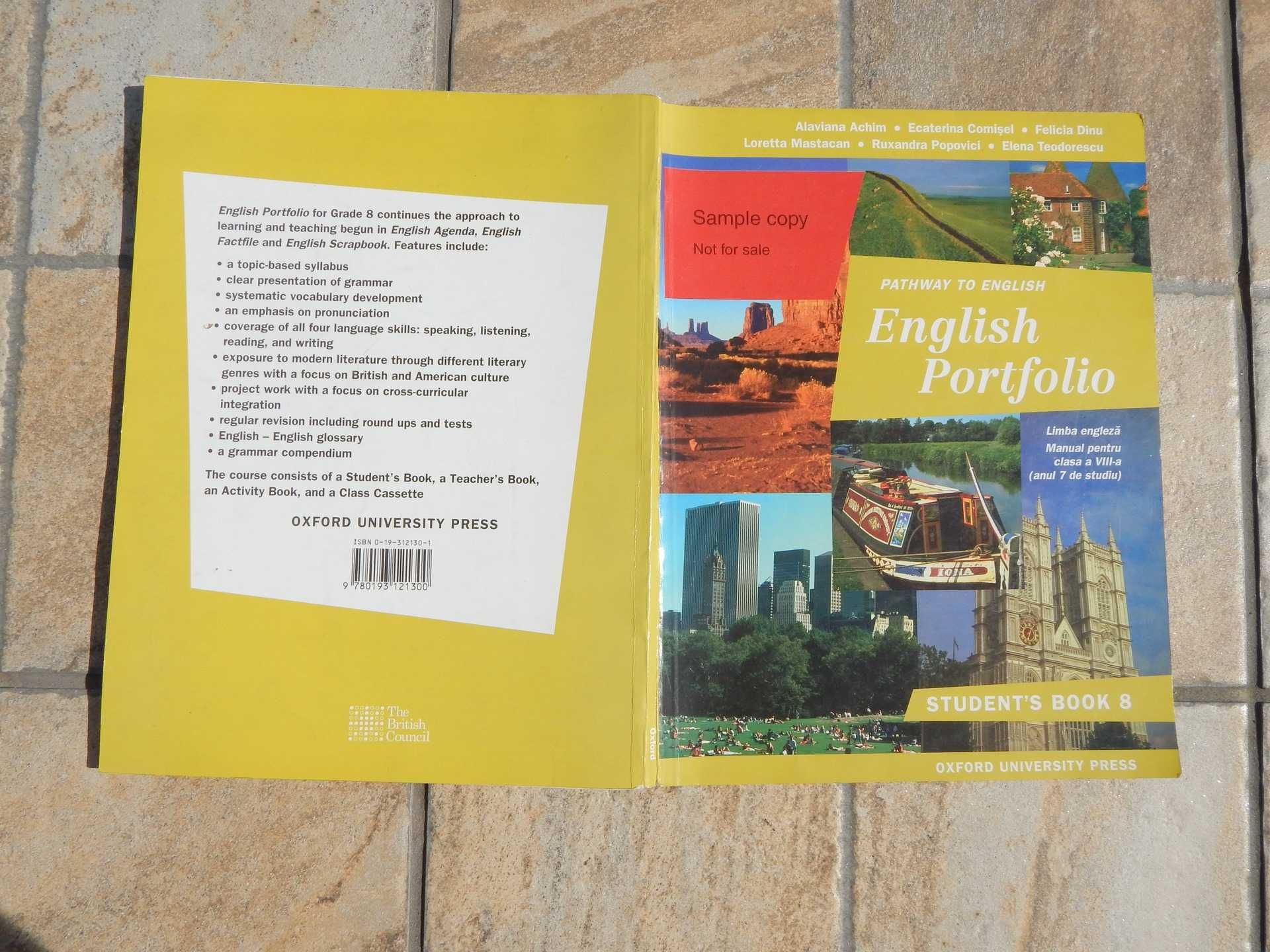 Manual engleza VIII English Portfolio Oxford 1999 British Council