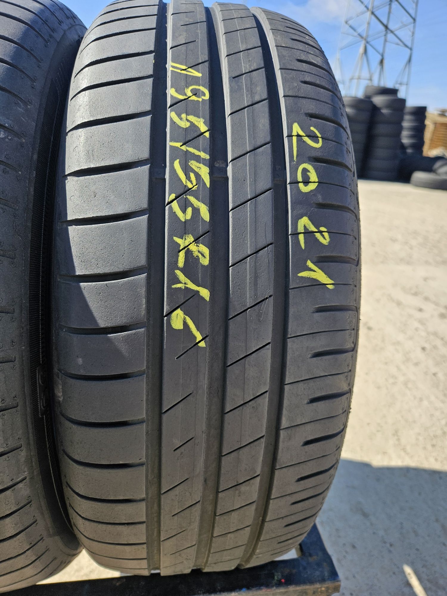 Vând anvelope vară 195/55/16 195/55r16 GOODYEAR