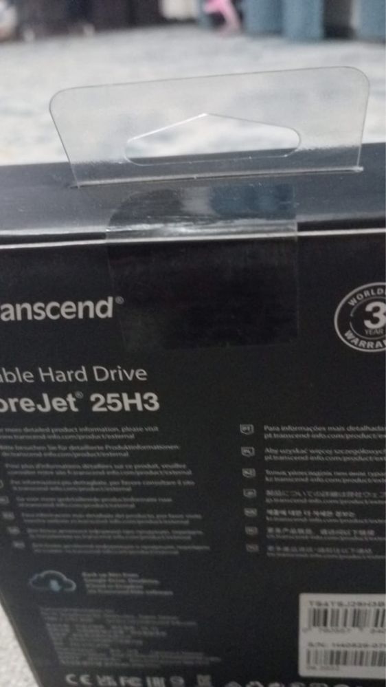 Продам Внешний HDD 2.5" (USB 3.1 Gen 1) 4TB