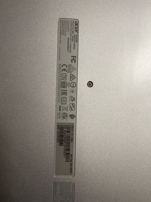 Leptop Acer Chromebook 314